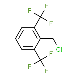 ChemSpider 2D Image | 2-(Chloromethyl)-1,3-bis(trifluoromethyl)benzene | C9H5ClF6