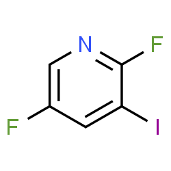 ChemSpider 2D Image | 2,5-Difluoro-3-iodopyridine | C5H2F2IN