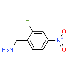 ChemSpider 2D Image | 1-(2-Fluoro-4-nitrophenyl)methanamine | C7H7FN2O2