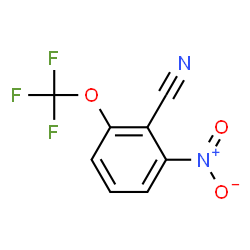 ChemSpider 2D Image | 2-Nitro-6-(trifluoromethoxy)benzonitrile | C8H3F3N2O3