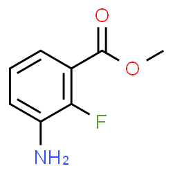 ChemSpider 2D Image | Methyl 3-amino-2-fluorobenzoate | C8H8FNO2