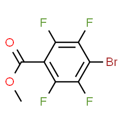 ChemSpider 2D Image | Methyl 4-bromo-2,3,5,6-tetrafluorobenzoate | C8H3BrF4O2