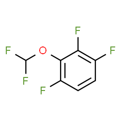 ChemSpider 2D Image | 2-(Difluoromethoxy)-1,3,4-trifluorobenzene | C7H3F5O