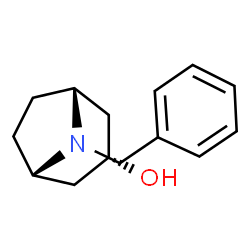 ChemSpider 2D Image | (3-endo)-8-Benzyl-8-azabicyclo[3.2.1]octan-3-ol | C14H19NO