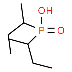 ChemSpider 2D Image | Di-sec-butylphosphinic acid | C8H19O2P