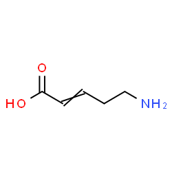 ChemSpider 2D Image | 5-Amino-2-pentenoic acid | C5H9NO2