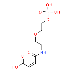 ChemSpider 2D Image | (10Z)-1,1-Dihydroxy-9-oxo-2,5-dioxa-8-aza-1-phosphadodec-10-en-12-oic acid 1-oxide | C8H14NO8P