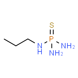 ChemSpider 2D Image | N-Propylphosphorothioic triamide | C3H12N3PS
