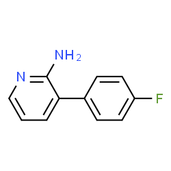 ChemSpider 2D Image | 3-(4-Fluorophenyl)-2-pyridinamine | C11H9FN2