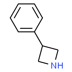 ChemSpider 2D Image | 3-Phenylazetidine | C9H11N