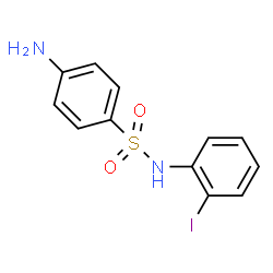 ChemSpider 2D Image | 4-Amino-N-(2-iodophenyl)benzenesulfonamide | C12H11IN2O2S
