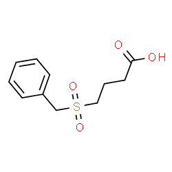 ChemSpider 2D Image | 4-(Benzylsulfonyl)butanoic acid | C11H14O4S