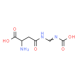 ChemSpider 2D Image | N-[(Carboxyimino)methyl]asparagine | C6H9N3O5