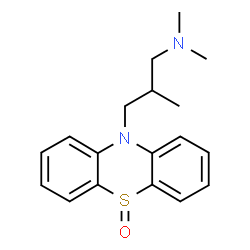 ChemSpider 2D Image | TRIMEPRAZINE SULFOXIDE | C18H22N2OS