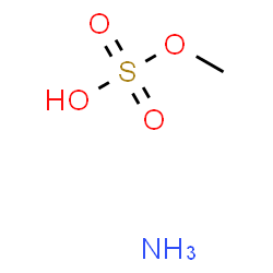ChemSpider 2D Image | Ammonium methyl sulfate | CH7NO4S