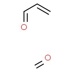 ChemSpider 2D Image | Acrylaldehyde - formaldehyde (1:1) | C4H6O2