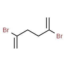 ChemSpider 2D Image | 2,5-Dibromo-1,5-hexadiene | C6H8Br2