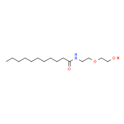ChemSpider 2D Image | N-[2-(2-Hydroxyethoxy)ethyl]undecanamide | C15H31NO3