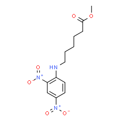 ChemSpider 2D Image | Methyl 6-[(2,4-dinitrophenyl)amino]hexanoate | C13H17N3O6