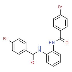 ChemSpider 2D Image | N,N'-1,2-Phenylenebis(4-bromobenzamide) | C20H14Br2N2O2