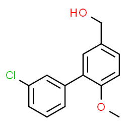 ChemSpider 2D Image | (3'-Chloro-6-methoxy-3-biphenylyl)methanol | C14H13ClO2