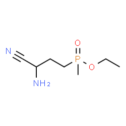 ChemSpider 2D Image | Ethyl (3-amino-3-cyanopropyl)methylphosphinate | C7H15N2O2P