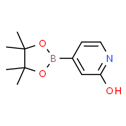 ChemSpider 2D Image | 2-Hydroxypyridine-4-boronic acid pinacol ester | C11H16BNO3