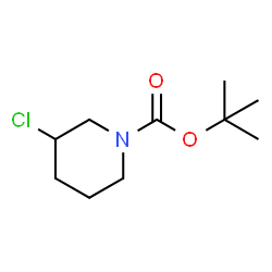 ChemSpider 2D Image | 1-Boc-3-Chloropiperidine | C10H18ClNO2
