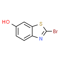 ChemSpider 2D Image | 2-Bromobenzo[d]thiazol-6-ol | C7H4BrNOS
