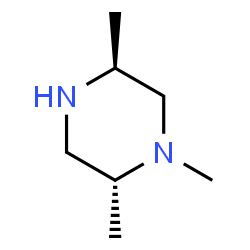 ChemSpider 2D Image | (2R,5S)-1,2,5-Trimethylpiperazine | C7H16N2