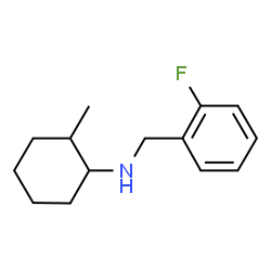 ChemSpider 2D Image | N-(2-Fluorobenzyl)-2-methylcyclohexanamine | C14H20FN