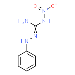 ChemSpider 2D Image | HYDRAZINECARBOXIMIDAMIDE, N-NITRO-2-PHENYL- | C7H9N5O2