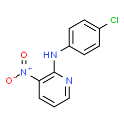 ChemSpider 2D Image | N-(4-Chlorophenyl)-3-nitro-2-pyridinamine | C11H8ClN3O2