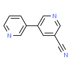 ChemSpider 2D Image | 3,3'-Bipyridine-5-carbonitrile | C11H7N3