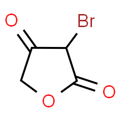 ChemSpider 2D Image | 3-Bromo-2,4(3H,5H)-furandione | C4H3BrO3