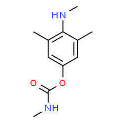ChemSpider 2D Image | 4-Methylamino-3,5-xylyl methylcarbamate | C11H16N2O2