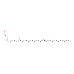 ChemSpider 2D Image | N-{2-[(2-Hydroxyethyl)amino]ethyl}-9-octadecenamide | C22H44N2O2