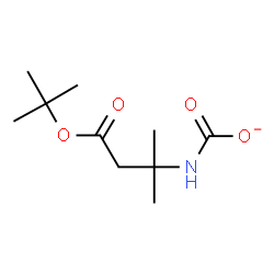 ChemSpider 2D Image | (4-tert-Butoxy-2-methyl-4-oxobutan-2-yl)carbamate | C10H18NO4
