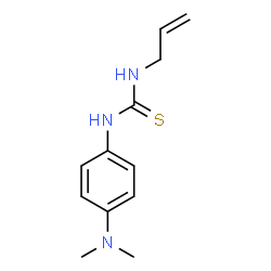 ChemSpider 2D Image | 1-Allyl-3-[4-(dimethylamino)phenyl]thiourea | C12H17N3S