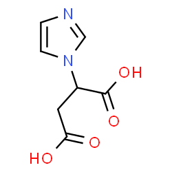 ChemSpider 2D Image | 2-(1H-Imidazol-1-yl)succinic acid | C7H8N2O4