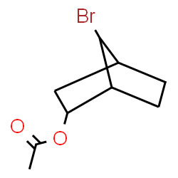ChemSpider 2D Image | 7-Bromobicyclo[2.2.1]hept-2-yl acetate | C9H13BrO2