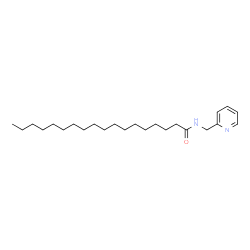 ChemSpider 2D Image | N-(2-Pyridinylmethyl)octadecanamide | C24H42N2O