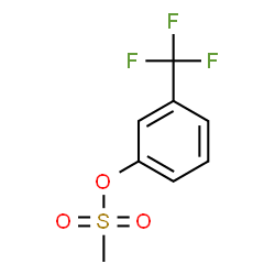 ChemSpider 2D Image | 3-(Trifluoromethyl)phenyl methanesulfonate | C8H7F3O3S