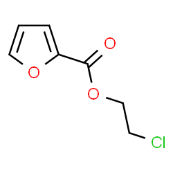 ChemSpider 2D Image | 2-Chloroethyl 2-furoate | C7H7ClO3