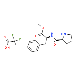 ChemSpider 2D Image | H-Pro-Phe-Me trifluoroactate | C17H21F3N2O5