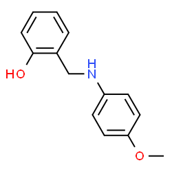 ChemSpider 2D Image | ALPHA-(P-ANISIDINO)-ORTHO-CRESOL | C14H15NO2