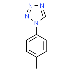 ChemSpider 2D Image | 1-(4-Methylphenyl)-1H-tetrazole | C8H8N4