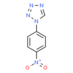 ChemSpider 2D Image | 1-(4-Nitrophenyl)-1H-tetrazole | C7H5N5O2