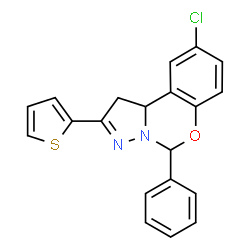 ChemSpider 2D Image | MFCD01542765 | C20H15ClN2OS