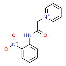 ChemSpider 2D Image | 1-{2-[(2-Nitrophenyl)amino]-2-oxoethyl}pyridinium | C13H12N3O3